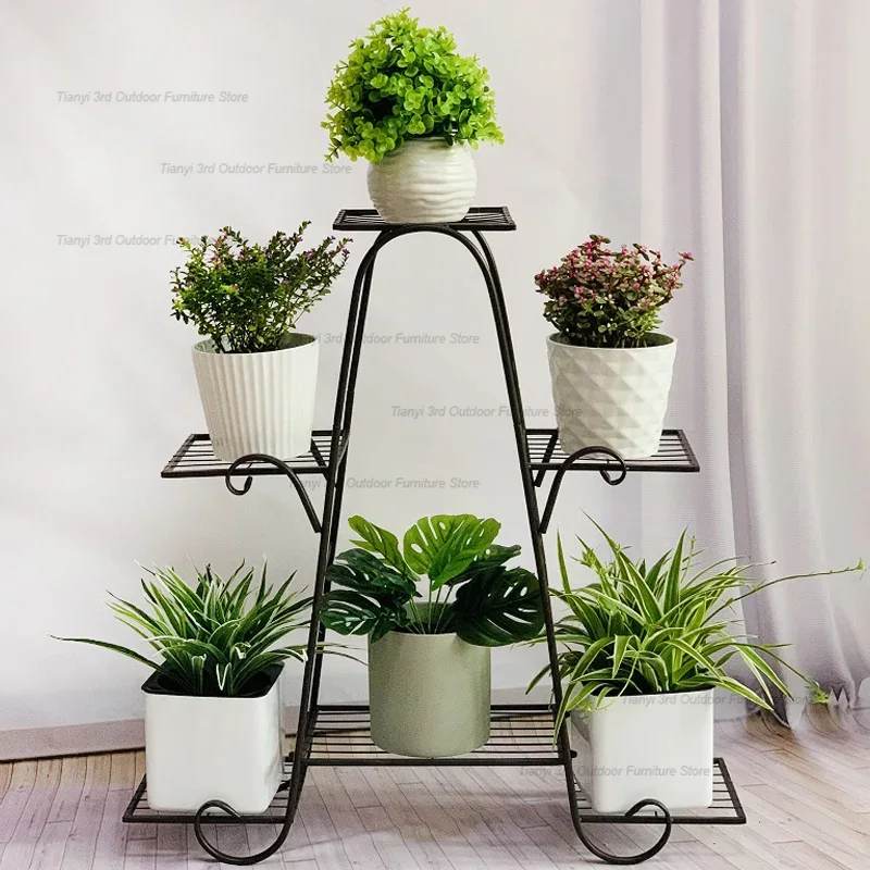フラワーシェルフ バルコニー植物棚 リビングルーム フロアタ - Outdoor Furniture Types のレビューと価格
