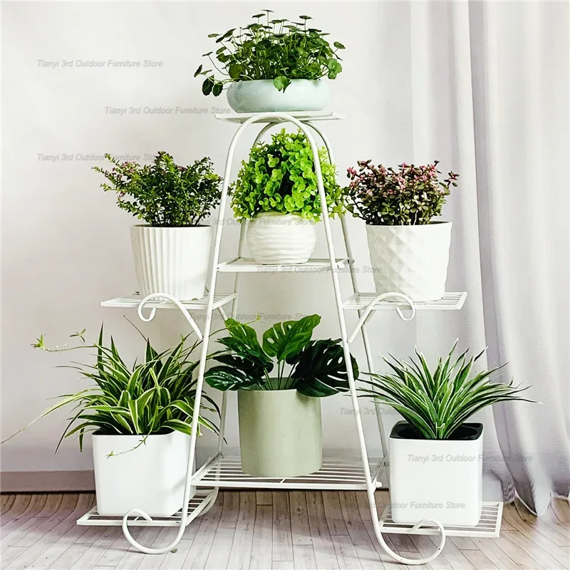 フラワーシェルフ バルコニー植物棚 リビングルーム フロアタ - Outdoor Furniture Types のレビューと価格
