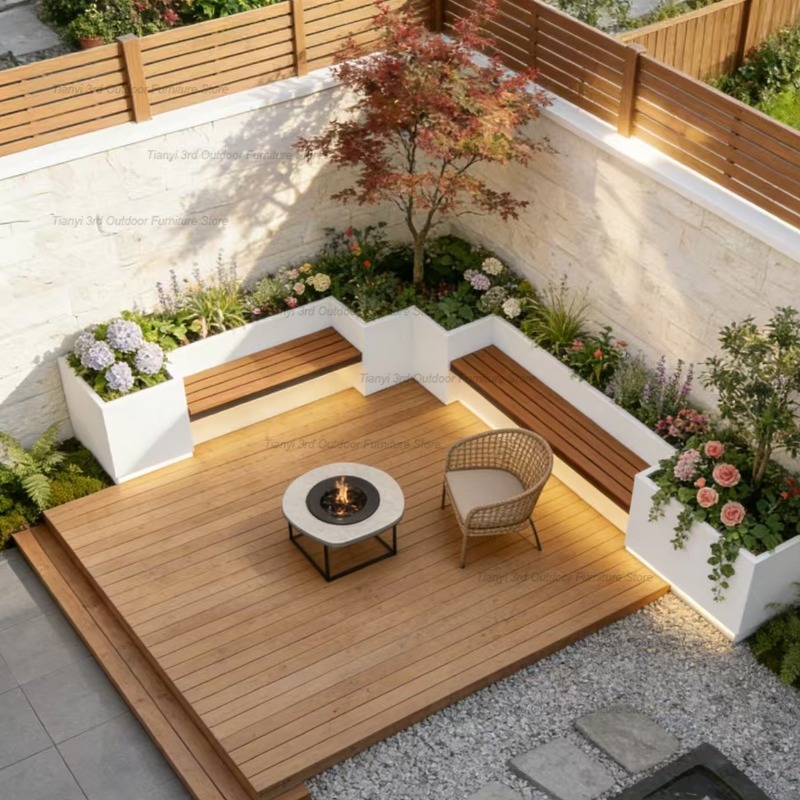 北欧風中庭アイアンアートプランターシートモダンデザインテラス - Outdoor Furniture Metal Chairs のレビューと価格