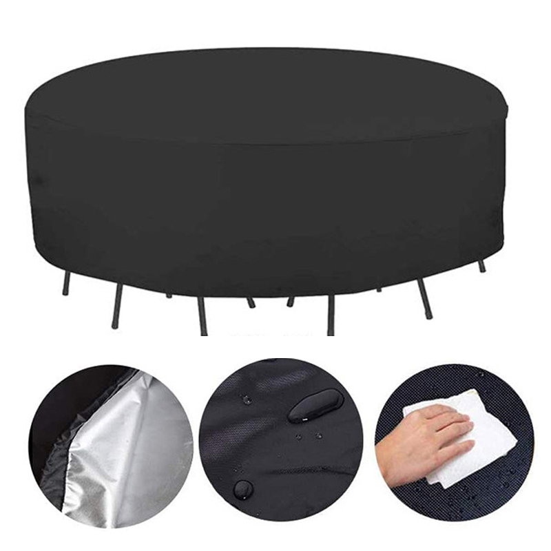 12 サイズラウンド家具カバー 210D 高耐久パティオ家具 - Outdoor Furniture Manufacturer のレビューと価格
