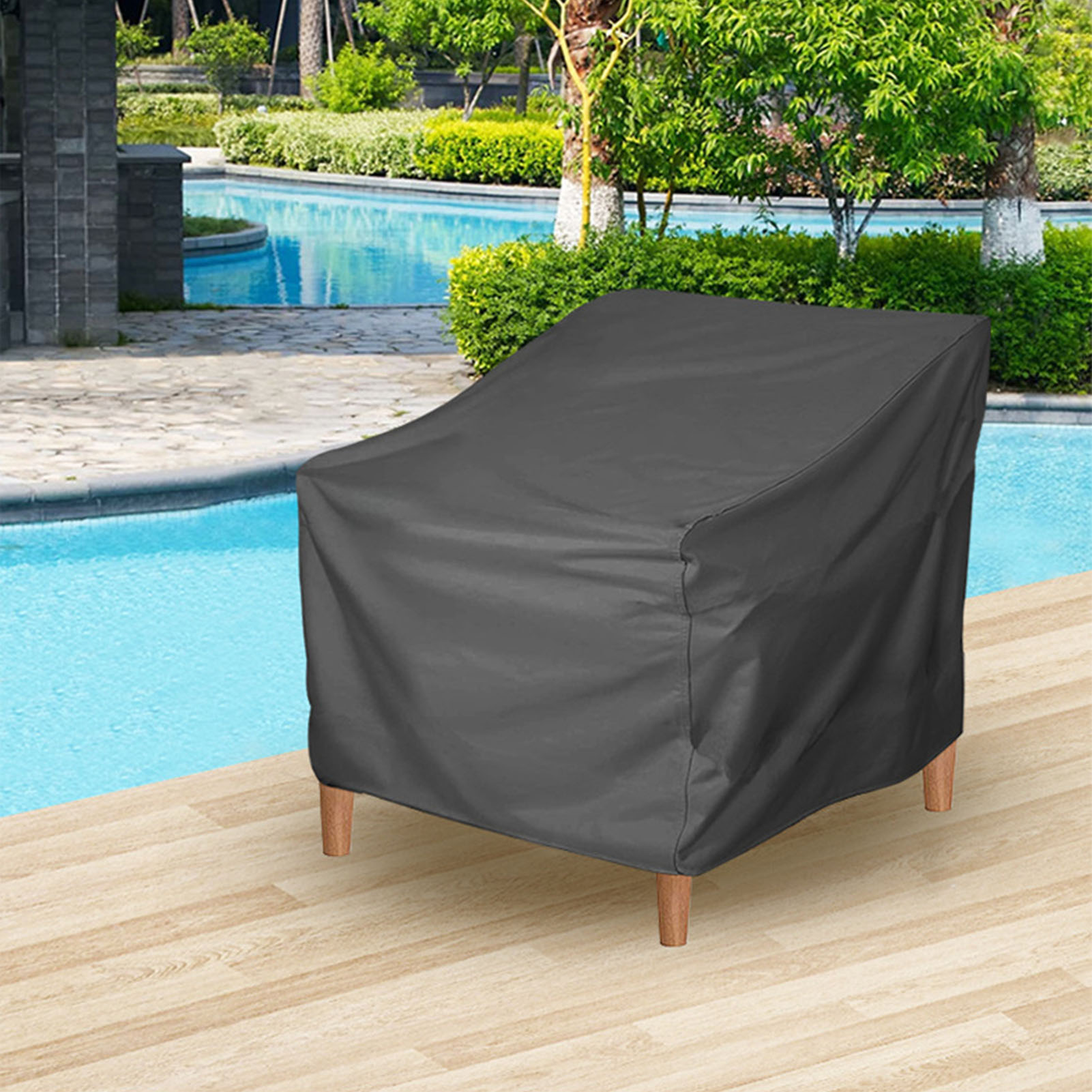 屋外家具カバー 日焼け防止パティオチェアカバー 耐水性オック - Outdoor Furniture Manufacturer のレビューと価格