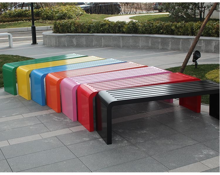1m～1.8m 冷間圧延鋼板製メタルベンチ 公園 屋外用椅子 - Outdoor Furniture Metal Chairs のレビューと価格