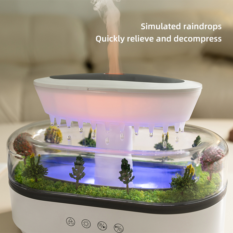 レインドロップ型超音波式エッセンシャルオイルディフューザー  - Outdoor Furniture Oil のレビューと価格
