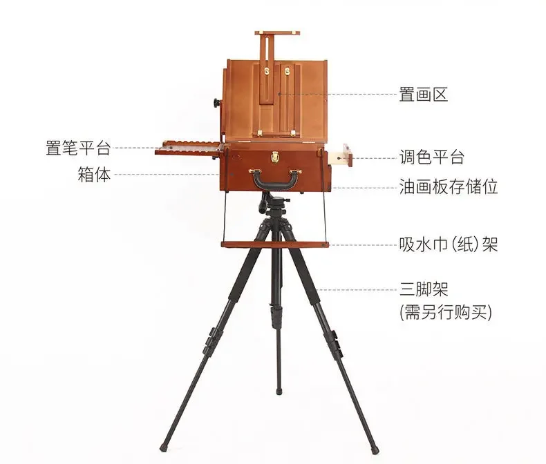 ポータブルデスクトップリフト屋外アート折りたたみ多機能スタイ - Outdoor Furniture Oil のレビューと価格