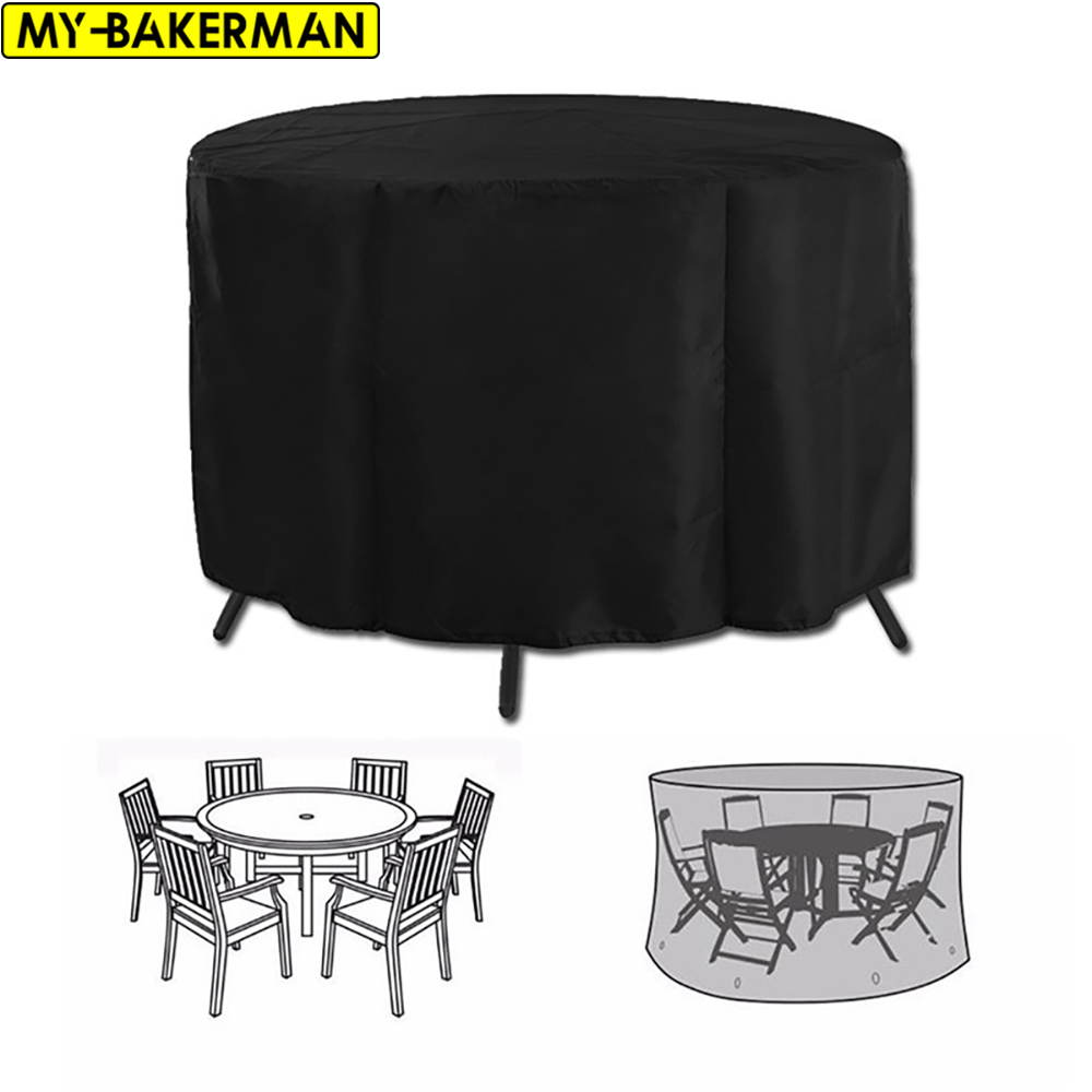 ラウンドカバー ラウンド型屋外ガーデン家具カバー 防水オック - Outdoor Furniture Manufacturer のレビューと価格