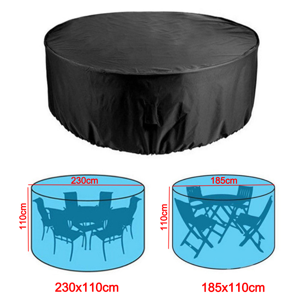 ラウンドカバー ラウンド型屋外ガーデン家具カバー 防水オック - Outdoor Furniture Manufacturer のレビューと価格