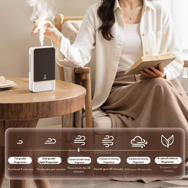 スマートアロマディフューザー空気清浄機 5段階デジタルディス - Outdoor Furniture Oil のレビューと価格