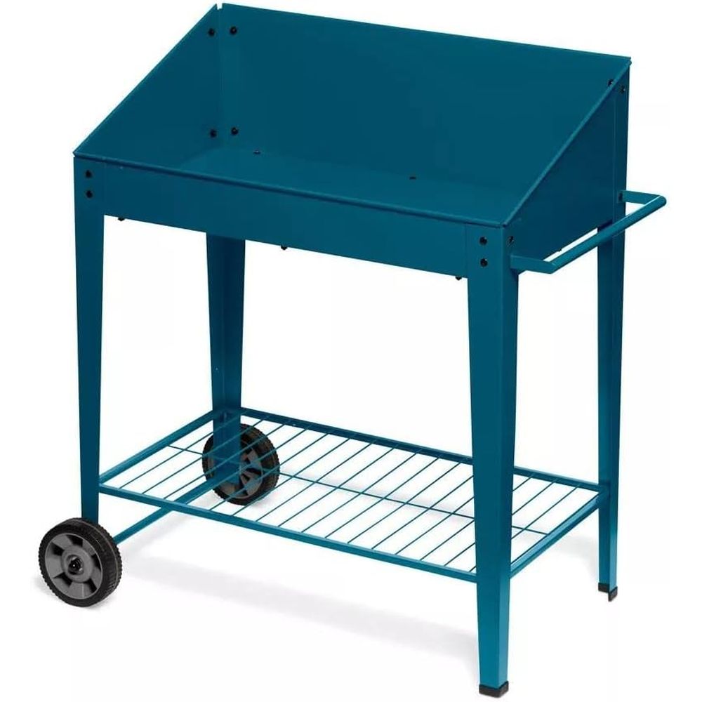デメテール メタル製ポッティングベンチ（車輪付き） |    - Garden Bench Metal のレビューと価格