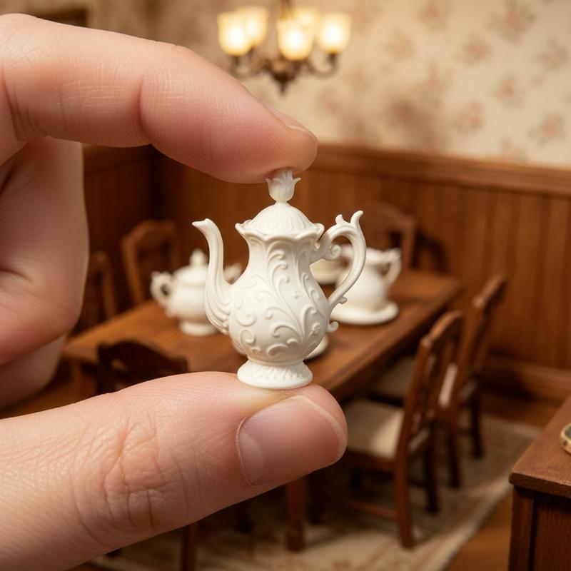 1 セットシミュレーションミニフラワーレリーフディッシュモデ - Bistro Table Set のレビューと価格