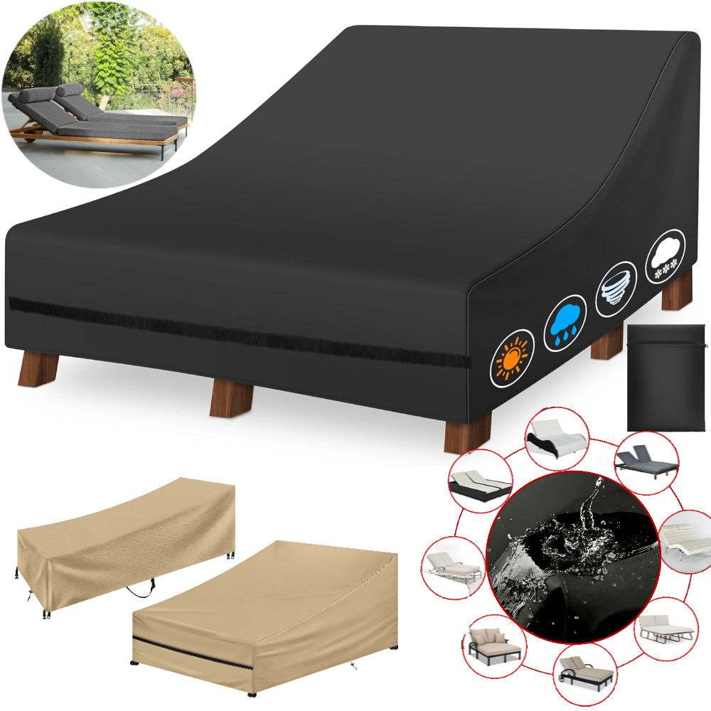 防水ダブル/シングルワイドパティオ長椅子カバー屋外籐製デイベ - Outdoor Furniture Manufacturer のレビューと価格