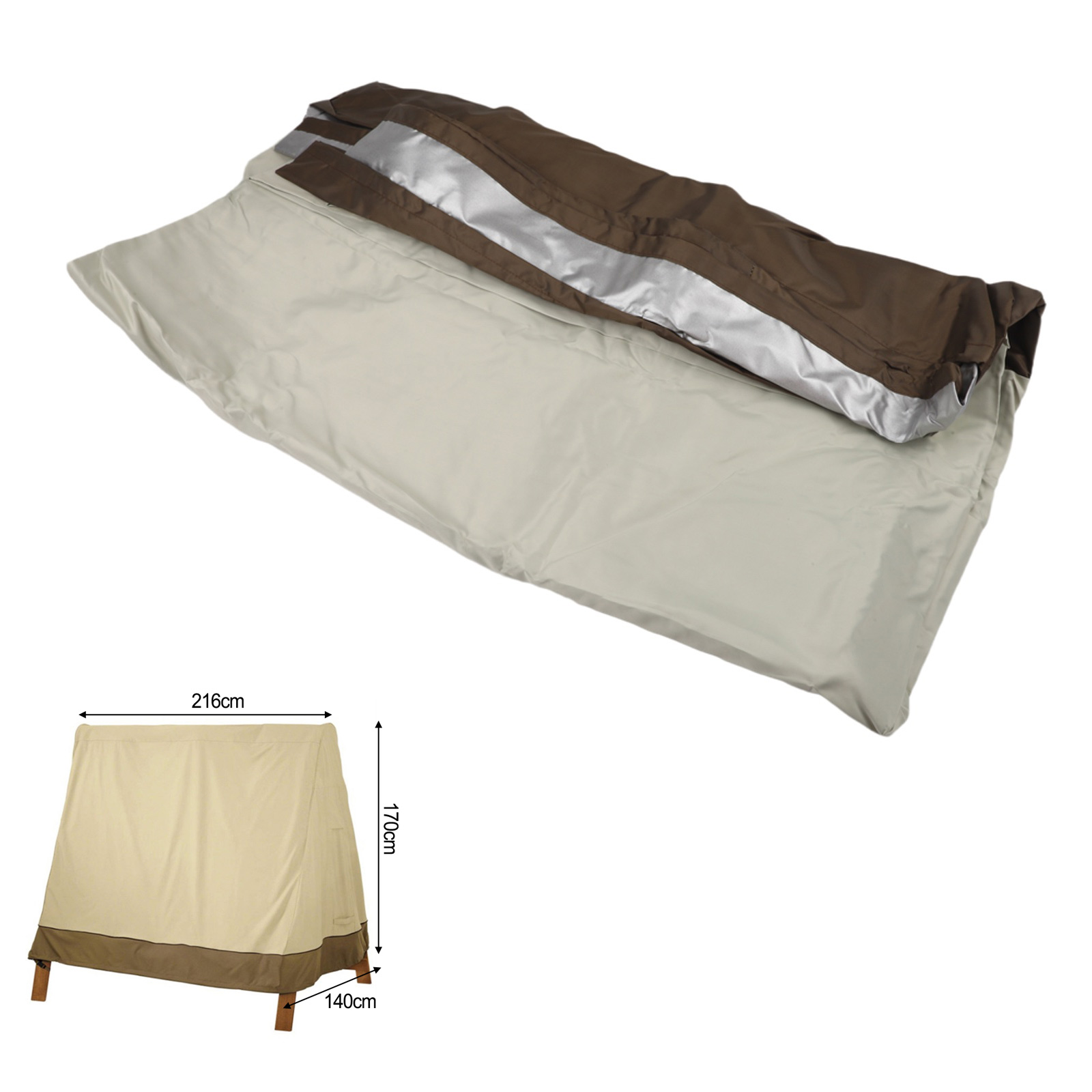 屋外用スイングカバー 防水仕様 屋外家具用 簡単な取り付けと - Outdoor Furniture Year Round のレビューと価格