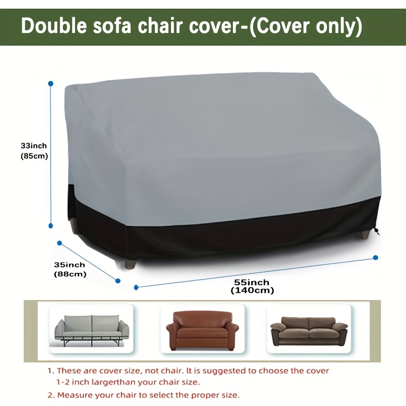 グレー 3人掛けソファカバー パティオソファカバー ソファチ - Outdoor Furniture Manufacturer のレビューと価格