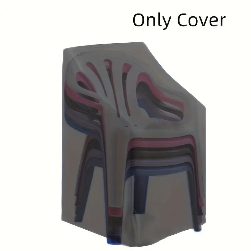 1個入りの頑丈なスタッキング式屋外用椅子カバー、金属/プラス - Outdoor Furniture Metal Chairs のレビューと価格