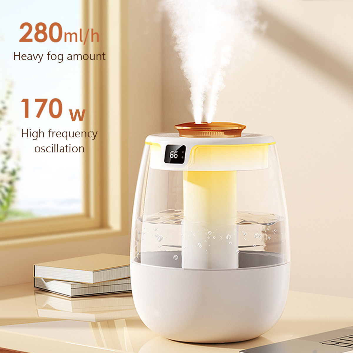 1.3L 空気加湿器ダブルスプレーポートクールミストメーカー - Outdoor Furniture Oil のレビューと価格